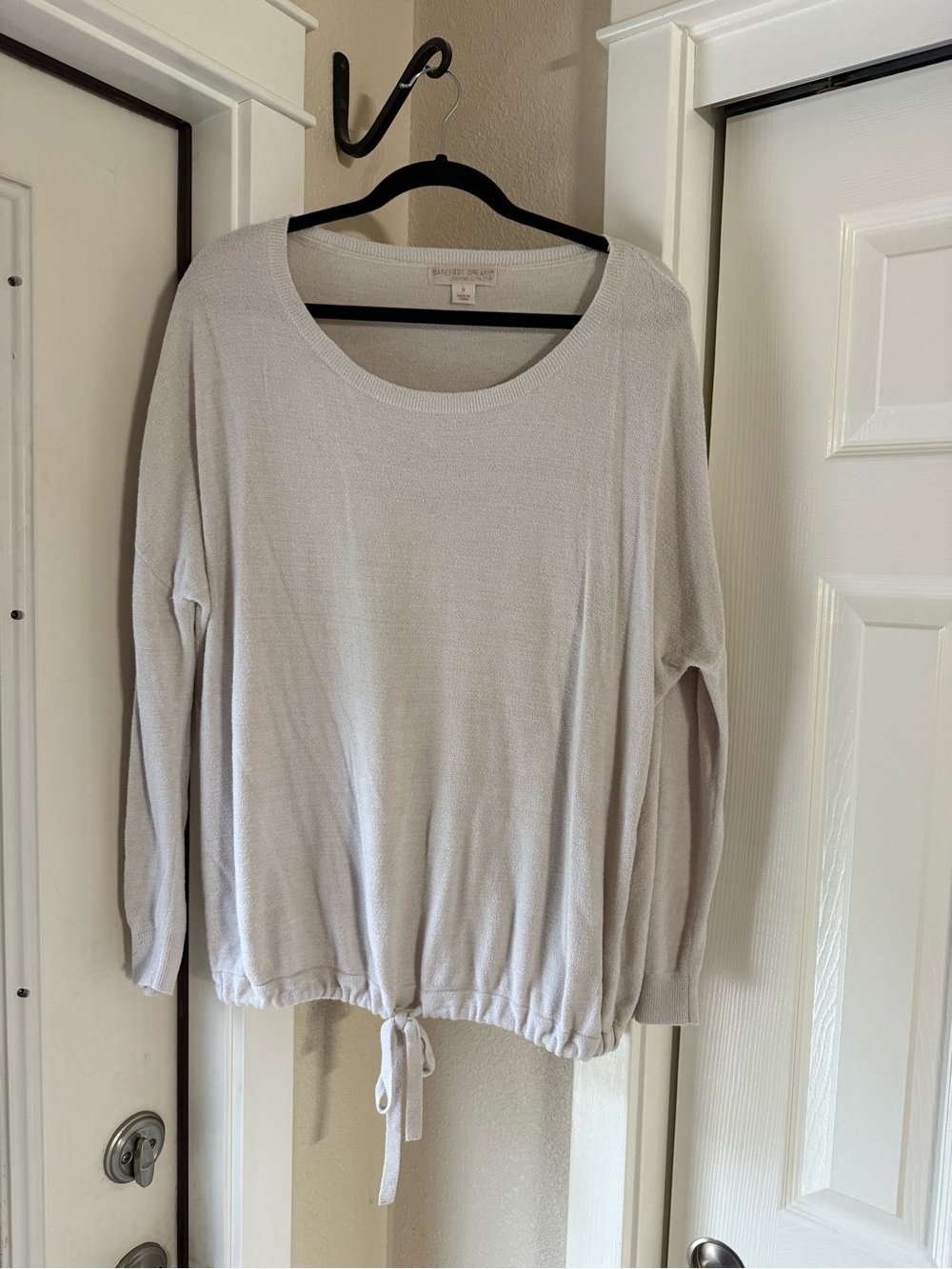 Barefoot Dreams Tie-Hem Long Sleeve Top